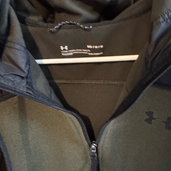 Under Armour‎ Performance Jacket Black and Olive Green - Picture 5 of 6